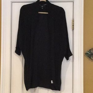 Black sweater cardigan